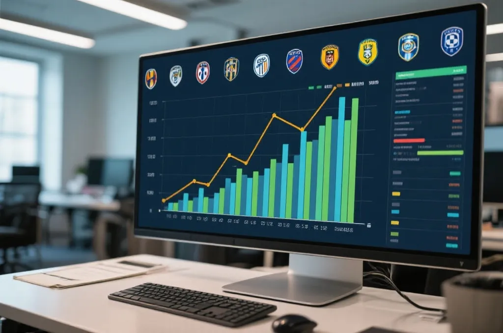 多维度世界杯球队对比图表与预测趋势